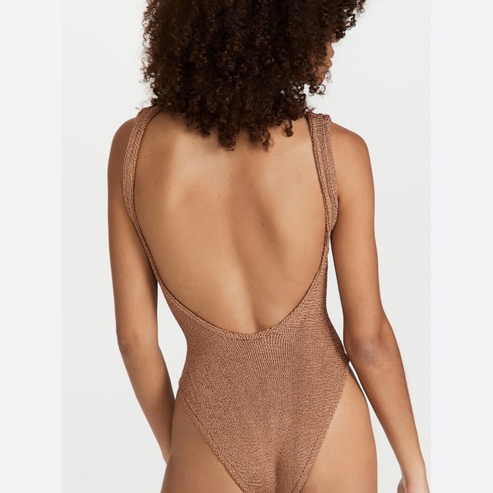 Bond-Eye One-Piece Swimsuit - brown/fawn